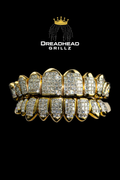 Invisible Princess cut custom Grillz  10 on 10
